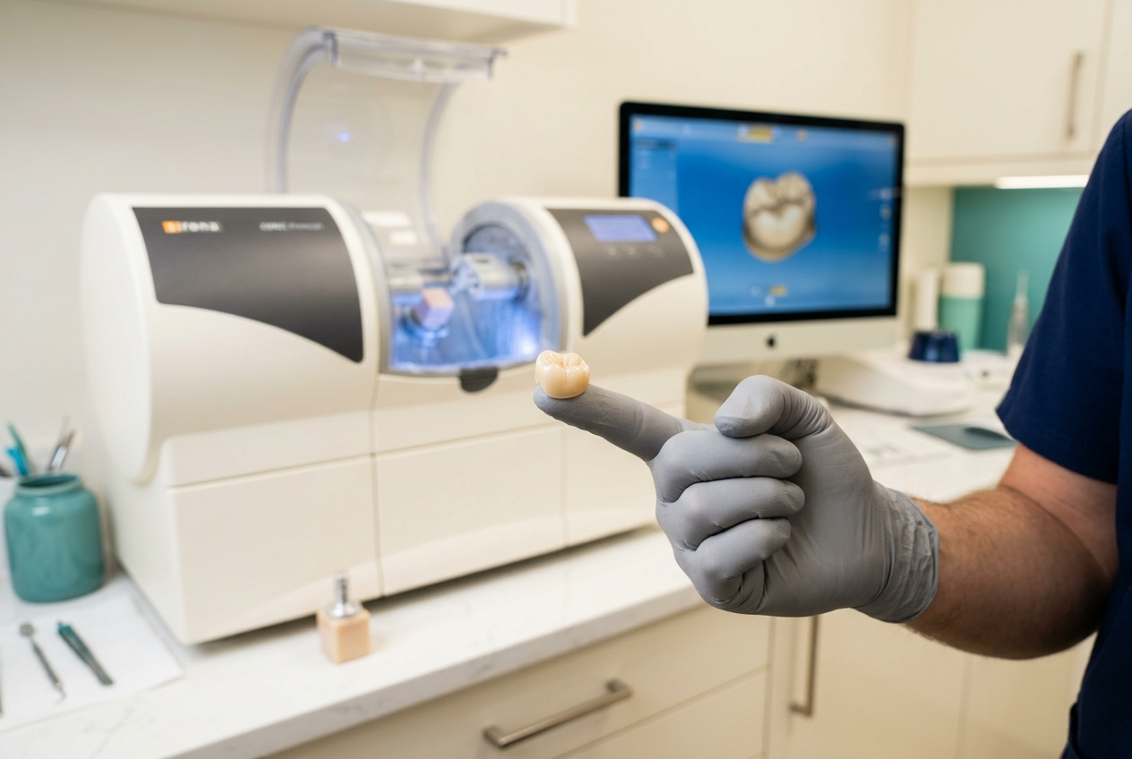 Same-day CEREC crowns at Palm Beach Institute of Dentistry